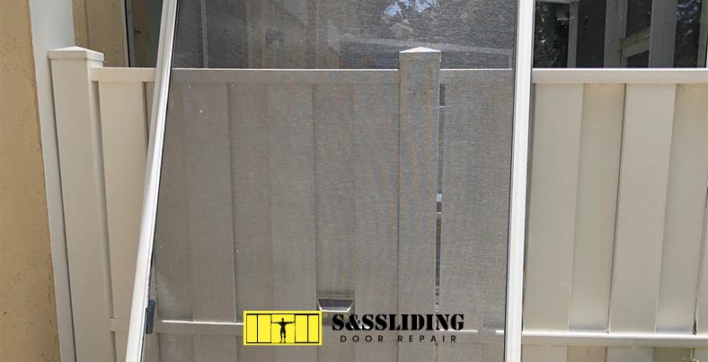 sliding door glass repair